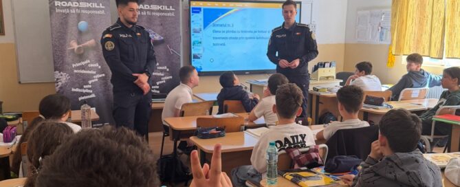 RoadSkill în Școala Gimnazială nr. 1 din Tuzla